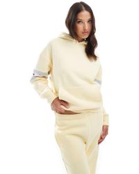 Cotton On - Sudadera Beis Con Capucha Y Estampado Gráfico De Tejido Afelpado Premium De Cotton On (Parte De Un Conjunto)-Amarillo - Lyst