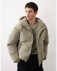 ASOS COLLECTIVE - Oversized Down Fill Puffer Jacket - Lyst