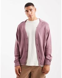 Hollister - – kastige, langärmlige strickjacke - Lyst
