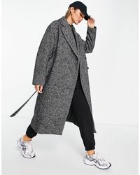 & Other Stories - Oversized Belted Wool Coat - Lyst