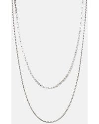 Pull&Bear - Pack Of 2 Necklaces - Lyst