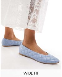 Simply Be - Simply Be Extra Wide Fit Ballet Shoes - Lyst