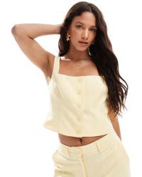 ASOS - Tailored Square Neck Waistcoat - Lyst