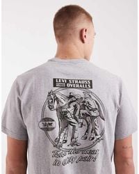 Levi's - Western Back Graphic Relaxed T-Shirt - Lyst