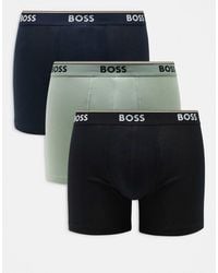 BOSS - – power – e boxershorts, 3er-pack - Lyst