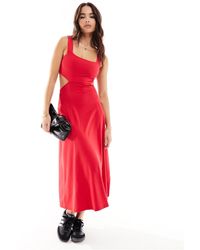 Superdry - Jersey Cutout Midi Dress - Lyst