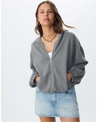 Stradivarius - – weiche kapuzenjacke - Lyst