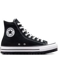 Converse - Sneaker chuck 70 Vintage toile noire / noir / egret - Lyst