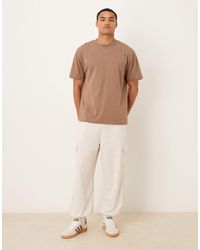 ASOS - Tapered Fit Loopback Jogger With Cargo Pockets - Lyst