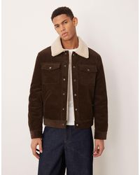 Mango - – cord-jacke aus 100% baumwolle - Lyst