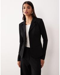 Aware - Premium Structured Jersey Blazer - Lyst