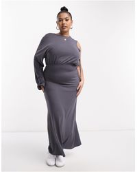 ASOS Blouson Sleeve Maxi Dress | Lyst Canada