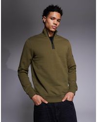 Barbour - Rufforth Half Zip Sweatshirt - Lyst