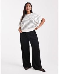 Vero Moda - Loose Pull On Trousers - Lyst