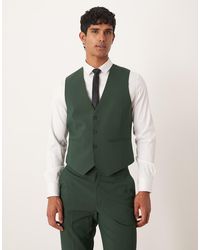 ASOS - Slim Suit Vest - Lyst