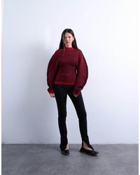 TOPSHOP - Extra Lange Legging Met Smalle Pasvorm - Lyst