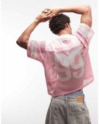 Aape By A Bathing Ape - Aape By A Bathing Ape Oversized Mesh Jersey Top - Lyst