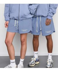 Multiply Apparel - Pantalones Cortos Original De -Azul - Lyst