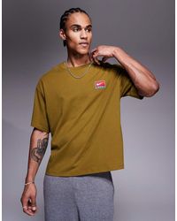 Nike - Retro Logo Boxy Oversized T-Shirt - Lyst