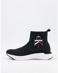 Zapatillas de corte alto Calvin Klein de mujer: hasta el 26 % de descuento  | Lyst