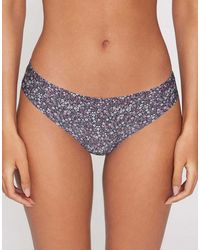 Tezenis - Laser-Cut Microfibre Brazilian Briefs - Lyst