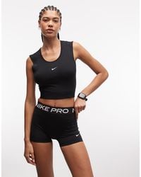 Nike - Nike Pro Training Dri-fit 365 Mid Rise 3 Inch Shorts - Lyst
