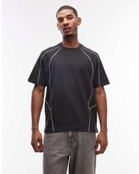 Obey - Contrast Stitch Short Sleeve T-shirt - Lyst