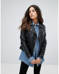 barneys original lederjacke