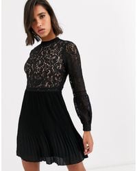 oasis lace top midi dress