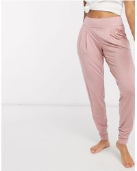 Calvin Klein – Loungewear-Pyjamahose - Pink