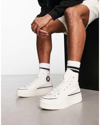 Converse - Chuck Taylor All Star Construct Hi Trainers - Lyst