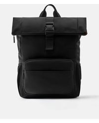 Pull&Bear - Rucksack mit gummierter klappe - Lyst