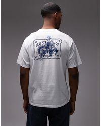 Levi's - T-shirt coupe vintage à imprimé western au dos - Lyst