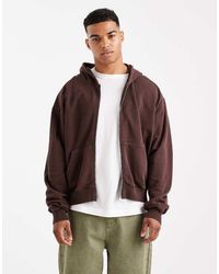 Cotton On - Cropped Zip Up Hoodie - Lyst