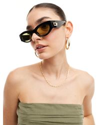 Le Specs - Body Bumpin Cat Eye Sunglasses - Lyst