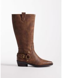 Glamorous - Western Knee Boots - Lyst