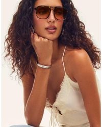 Quay - Quay On The Fly Aviator Sunglasses - Lyst
