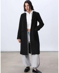 Stradivarius - – langer mantel - Lyst