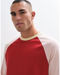 ASOS - Heavyweight Relaxed Long Sleeve Raglan T-shirt - Lyst