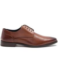 Thomas Crick - Falcon Derby Formal Leather Lace-Up Shoes - Lyst
