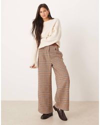 ASOS - Tailored Cropped Adjustable Tab Waist Pants - Lyst