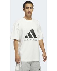 adidas Originals - Adidas Basketball Tee (Gender Neutral) - Lyst