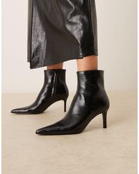 Mango - – stiefel aus strukturiertem kunstleder - Lyst