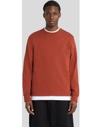 Lyle & Scott - Superfine Cotton Crew Neck Sweatshirt - Lyst