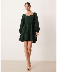 Nobody's Child - Elsa Long Sleeve Mini Dress - Lyst