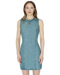 Dr. Denim - Calista Sleeveless Rigid Denim Dress - Lyst