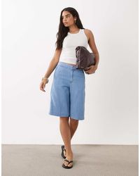 Mango - Pantaloncini A Vita Bassa - Lyst