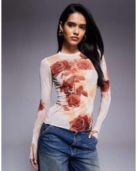 AFRM - Mesh Long Sleeve Top - Lyst