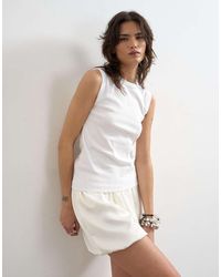 TOPSHOP - Slim Tank Top - Lyst