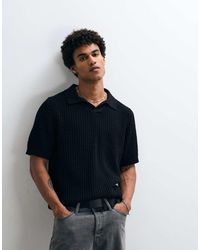HUGO - Spero Relaxed Fit Knitted Polo - Lyst